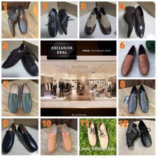 🔖ป้าย 5,390฿-7,990฿🔖รองเท้าหนัง Dapper แท้🔥Size 40/41/42/43/44🧧Clearance sale🔖อ่านรายละเอียดด้านล่างก่อนสั่งจ้า