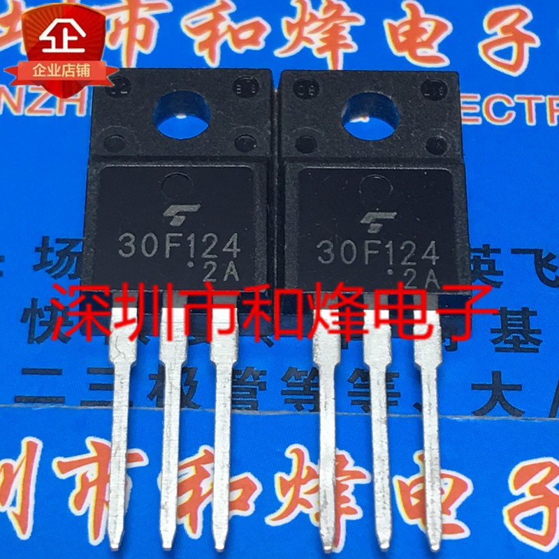 10 ชิ้นยี่ห้อ GT30F124 30F124 TO-220F pxa