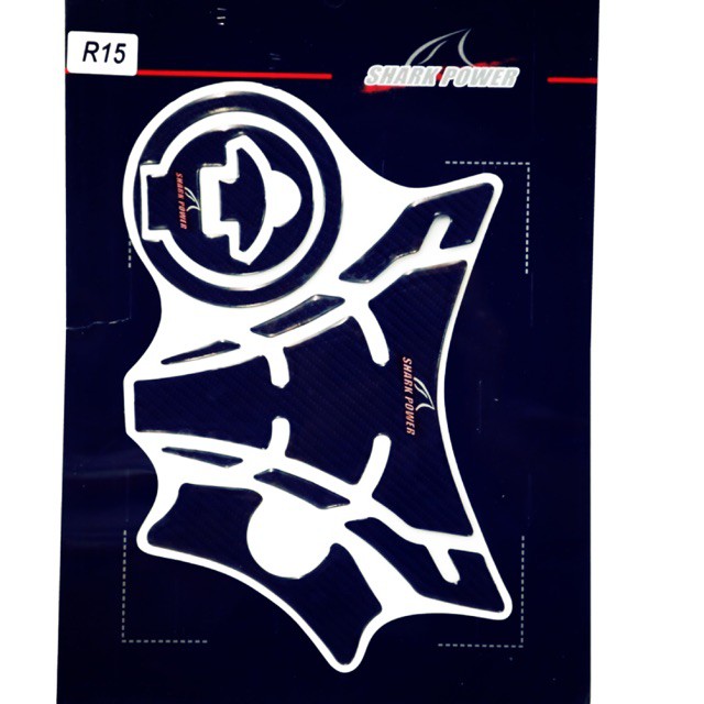 กันรอย ถัง+ฝาถัง งาน เรซิ่น ลายเคฟล่า R15 เก่า 2013-2016ก่อนตัวใหม่ใช้ ไดร์เป่าผมเป่าให้กาวละลายก่อน