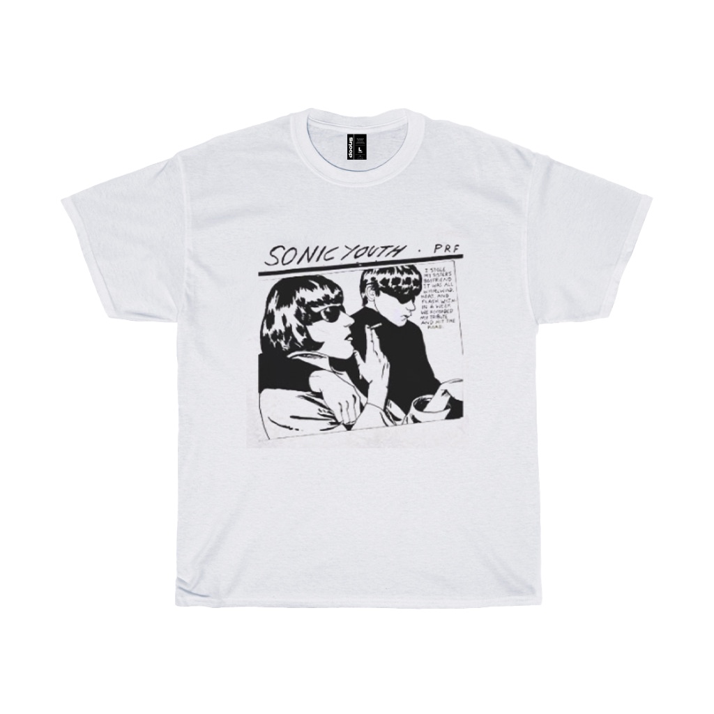 Sonic Youth Vintage Tshirt Regular Fit Print On Cotton Material