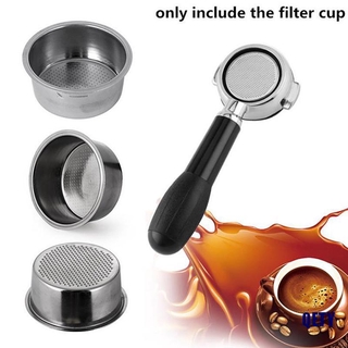 (QETY)Coffee Filter Cup 51mm Non Pressurized Filter Basket Filter Kitchen Accessories