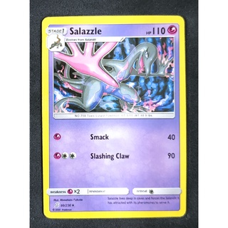 Salazzle Stage 1 99/236 เอ็นนิวท์ Pokemon Card (Normal) ภาษาอังกฤษ