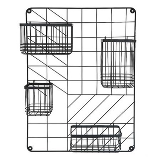 FREE HOME แผ่นชั้น 44.8X11X60.1เซนติเมตร สีดำ ชั้นเก็บของ ชั้นเก็บเสื้อผ้า