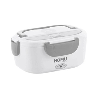 HOMU Electric Lunch Boxกล่องอุ่นอาหารไฟฟ้า ปิ่นโตอุ่นอาหารอเนกประสงค์แบบพกพา ความจุ 1.05 ลิตร