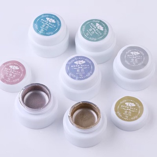 สีเจลตัดเส้น สีเจลเมทัลลิค Metal gel