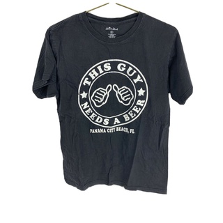 เสื้อยืดครอปเสื้อยืด พิมพ์ลาย This Guy Needs A Beer Panama City Beach Florida สําหรับผู้ชายS-5XL
