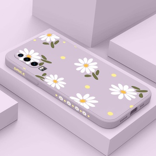 เคสโทรศัพท์มือถือ ซิลิโคน ลายดอกเบญจมาศ สําหรับ Huawei P30 P20 Pro Lite 2019