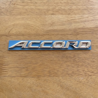 โลโก้ ACCORD ตัวหนังสือฝาท้าย