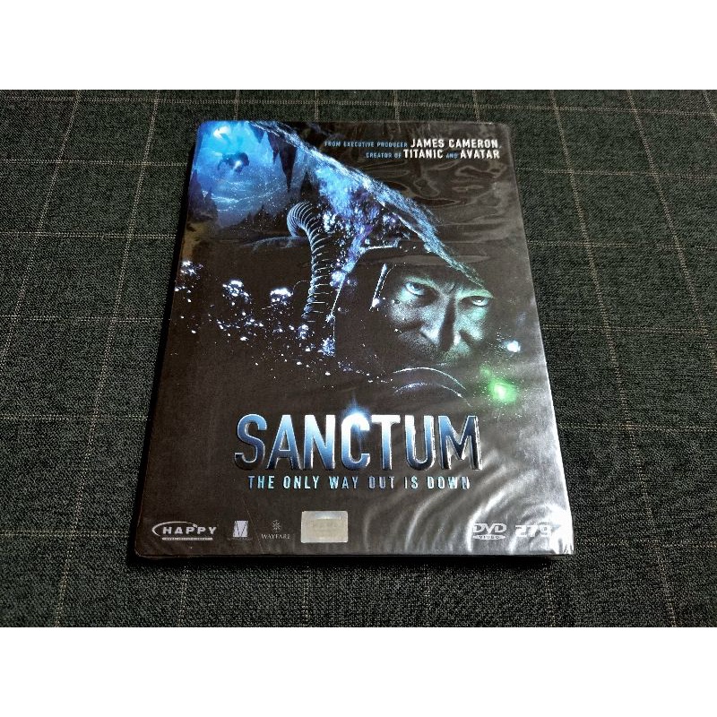 DVD ภาพยนตร์ทริลเลอร์เอาตัวรอดสุดระทึก "Sanctum / แซงค์ทัม ดิ่ง ท้า ตาย" (2011)
