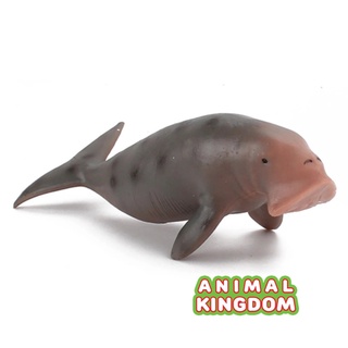 Animal Kingdom - โมเดลสัตว์ พะยูน เทาดำ ขนาด 14.20 CM (จากสงขลา)