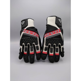 ถุงมือ REVIT SAND 3 TOURING  BLACK / SAND BLACK / BLACK RED / BLACK SILVER