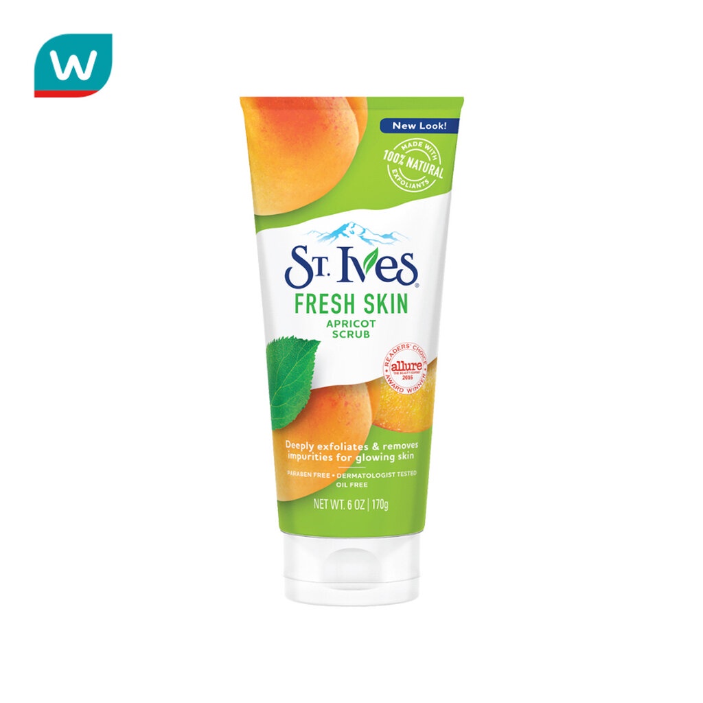 St.Ives เซนท์ ไอฟ เฟรช สกิน แอปริคอต สครับ 170 กรัม