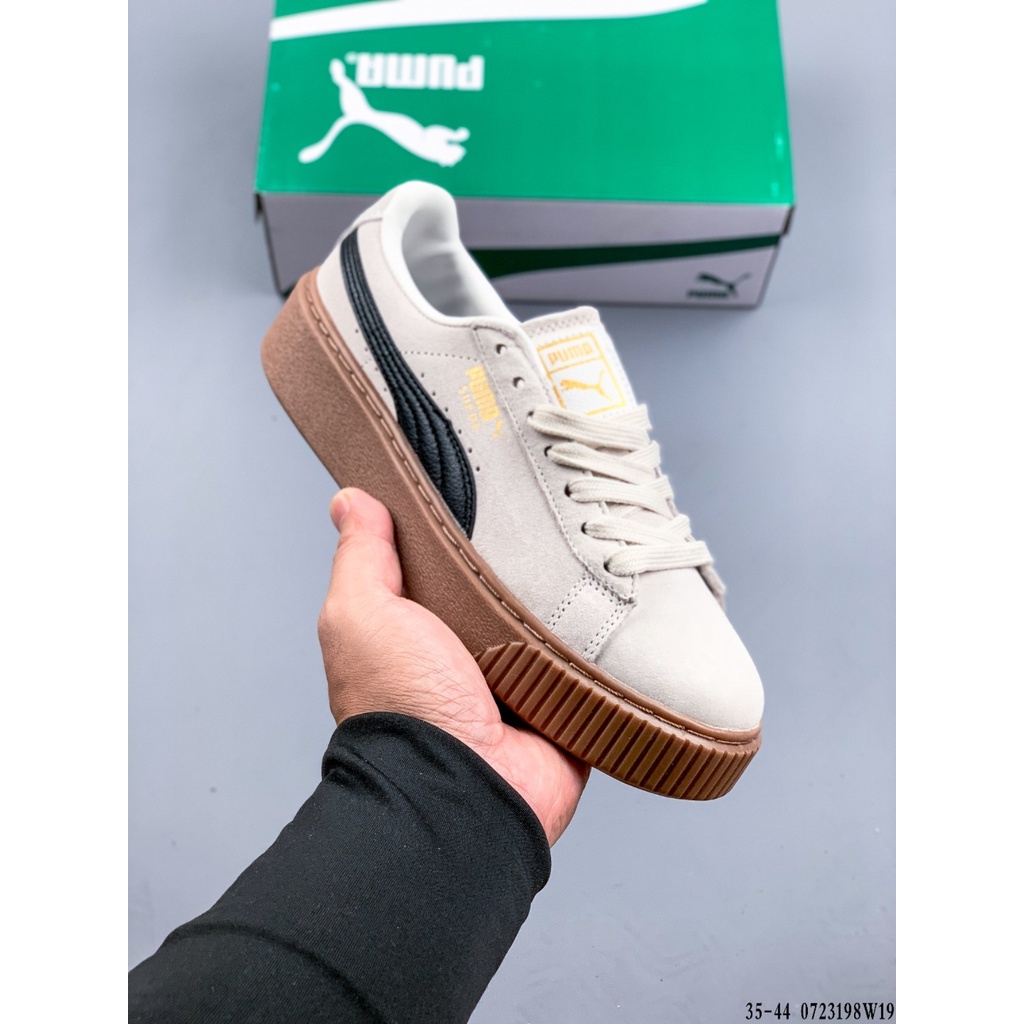 Puma basket hotsell platform zalando