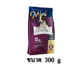 Happy Dog Mini Irland อาหารสุนัขแบบเม็ด สำหรับสุนัขพันธุ์เล็ก ขนาด 300 G.