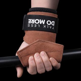 Queshark Cowhide palm guard fitness palm guard equipment non-slip wear-resistant wrist guard