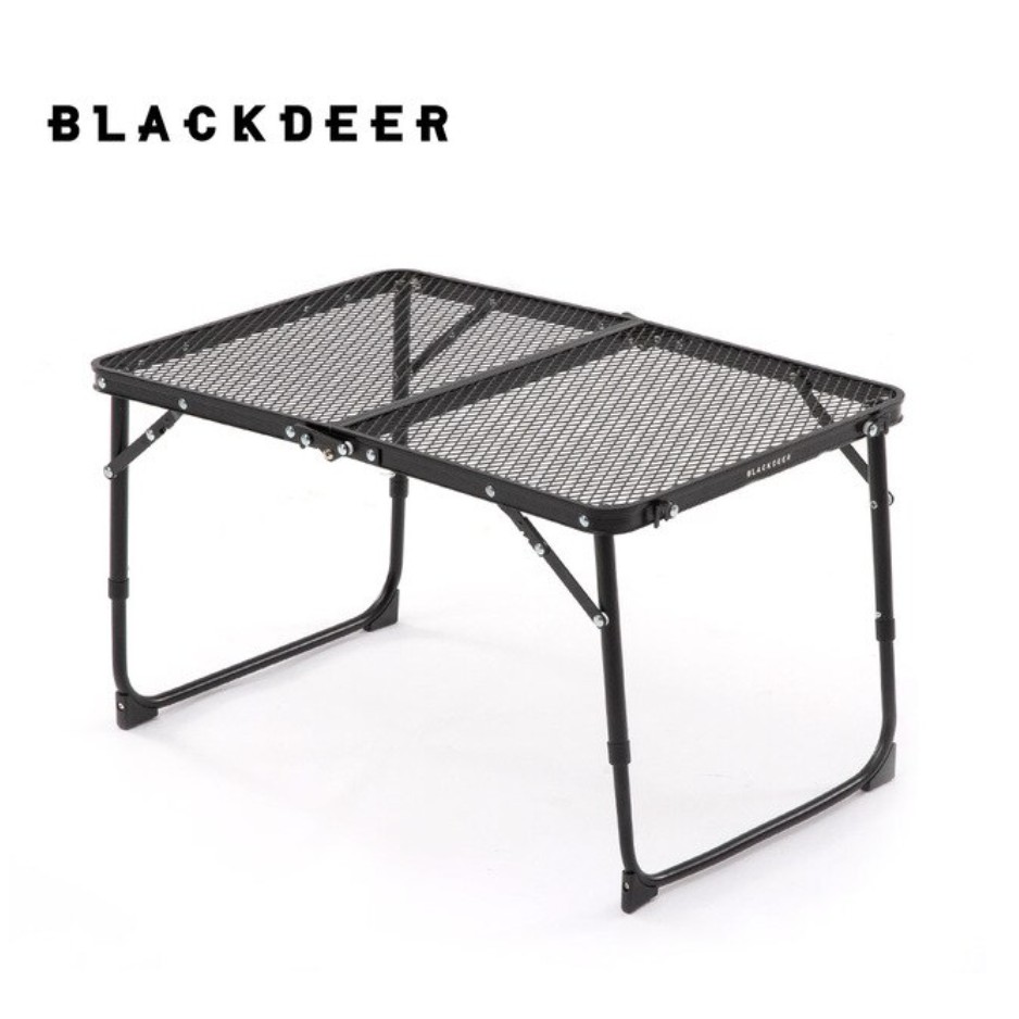 Blackdeer Iron Mesh Folding Table 60 cm. โต๊ะพับแค้มป์ปิ้ง นำ้หนักเบา พกพาสะดวก