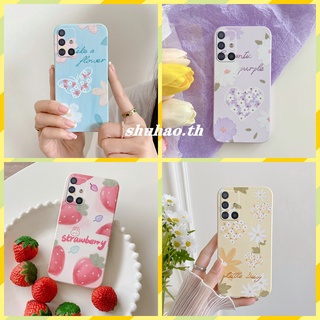 เคส Samsung A71 ภาพวาดสีน้ำมัน ผีเสื้อ Samsung A51 เคสซิลิโคนนิ่ม สไตล์เกาหลี สําหรับ เคสโทรศัพท์ซิลิโคนทา