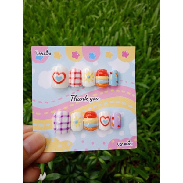 งานเพ้นท์ปั้นนูน น่ารักๆสีหวาน🌼🥰