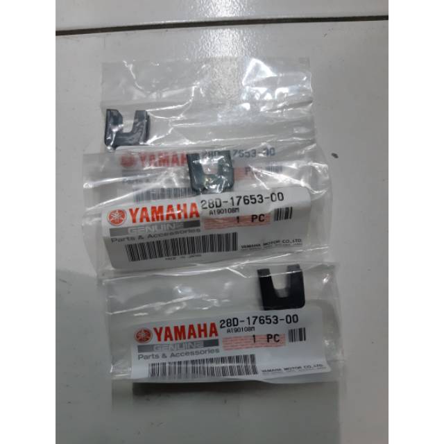 Slider-Slider Roller Housing Yamaha Mio เก่า-Mio Sporty 1 ชุด 3 ชิ้น Original 28D-7653-00