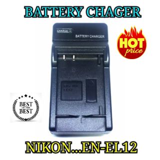 Charger EN-EL12 for Nikon P300,P310,P330,S6300,S9050,S9200,S9500,....