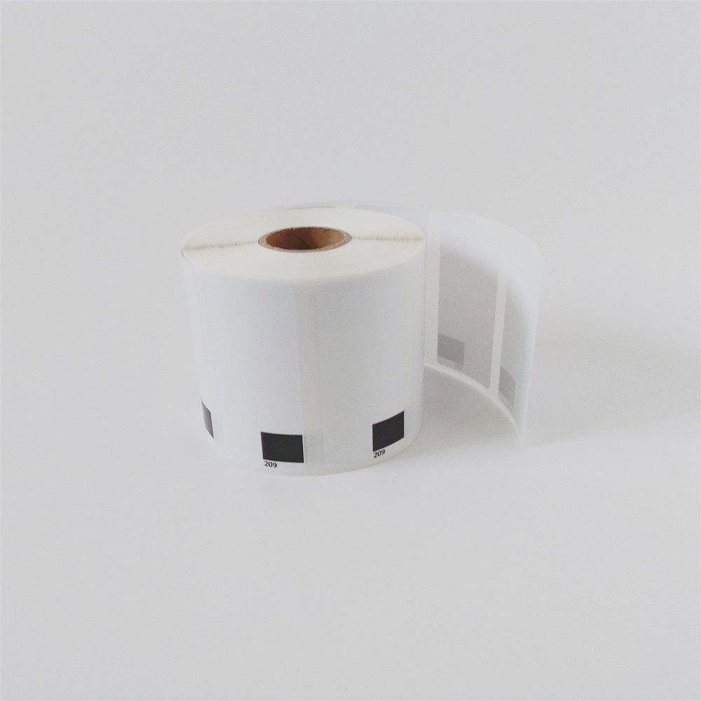 4 x Rolls Brother DK 11209 DK-11209 ป้ายความร้อนที่รองรับ 29 มม.x 62 มม.สําหรับ QL-570 580 700 710 7