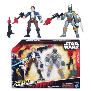 Star Wars Hero Mashers Han Solo vs. Boba Fett