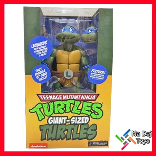 NECA TMNT Leonardo Giant-Sized 1/4" Figure นินจาเต่า ลีโอนาร์โด ไจแอนท์-ไซส์ ขนาด 1/4  ฟิกเกอร์