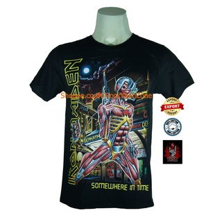 เสื้อวง Iron Maiden เสื้อไซส์ยุโรป ไอเอิร์นเมเดน ไอร่อน PTA1162 เสื้อวงดนตรีต่างประเทศ