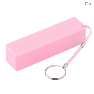 Yys กล่องเคสแบตเตอรี่สํารอง Usb ขนาดพกพาสําหรับ 1x18650 Diy