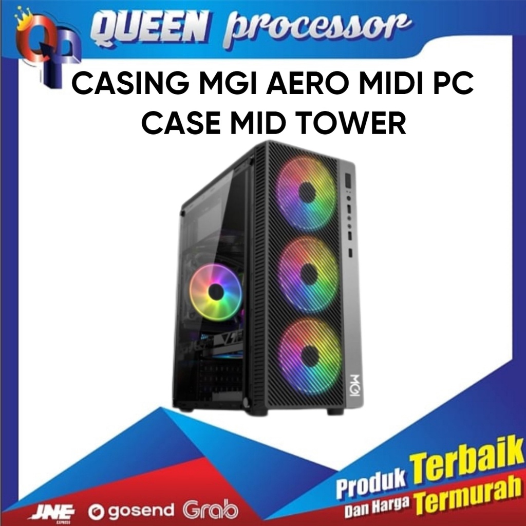 Mgi AERO MIDI เคสพีซี หอคอยกลาง