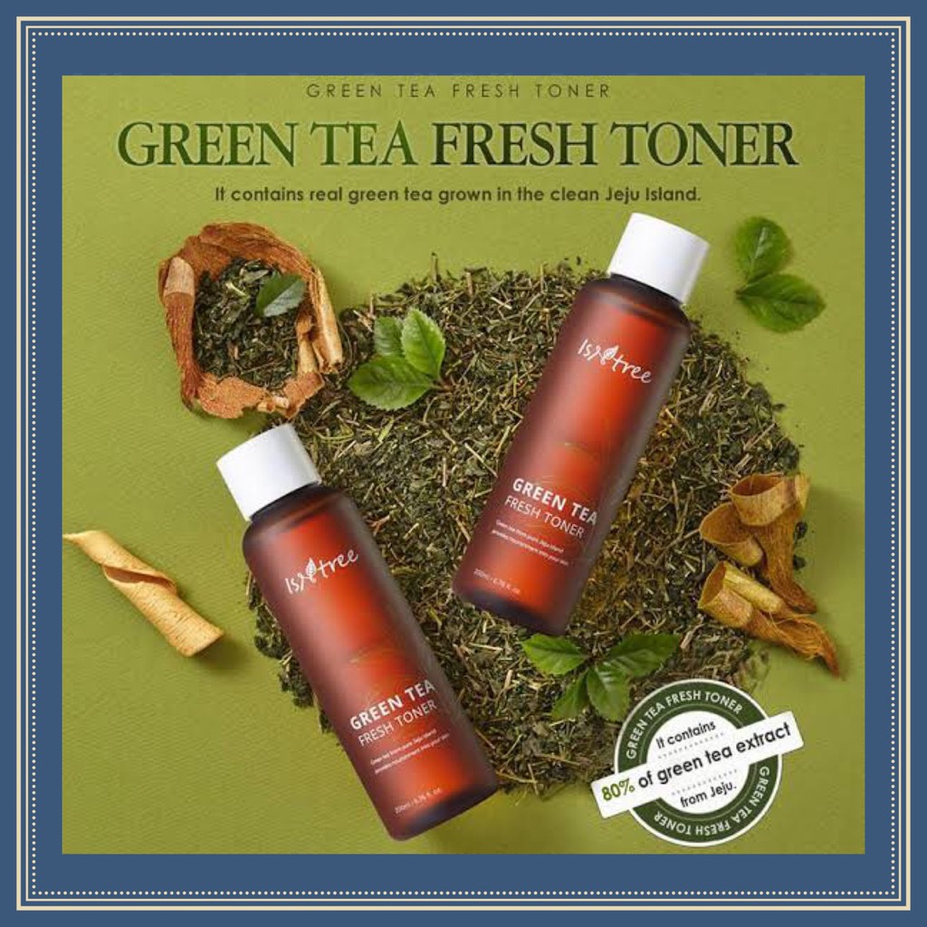 ✨พร้อมส่ง✨แท้💯IsNtree Green Tea Fresh Toner 200ml