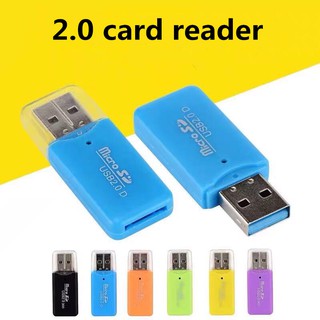 อะแดปเตอร์การ์ดรีดเดอร์ USB Micro SD 2.0 ขนาดเล็ก ความเร็วสูง สําหรับแท็บเล็ต พีซี