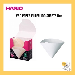 Hario V60 paper filter box 100sheets🇯🇵