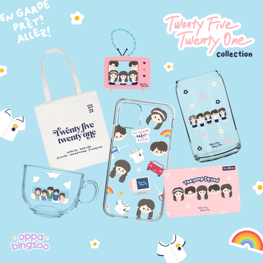 Twenty Five Twenty One Merch / 2521 Merch (เคส/พวงกุญแจ/แก้ว/Tote Bag/Emoney)