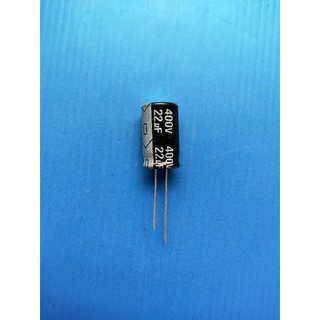 C.คอนเดนเซอร์ 22 uF 400V