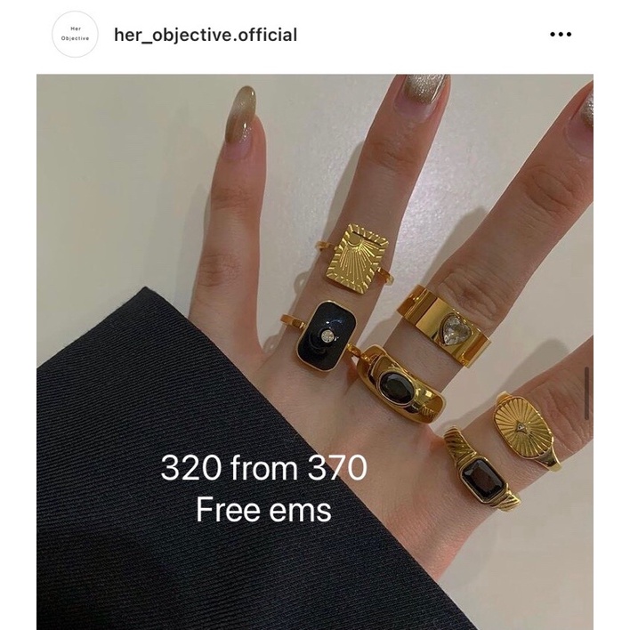 แหวนแบรนด์ her objective