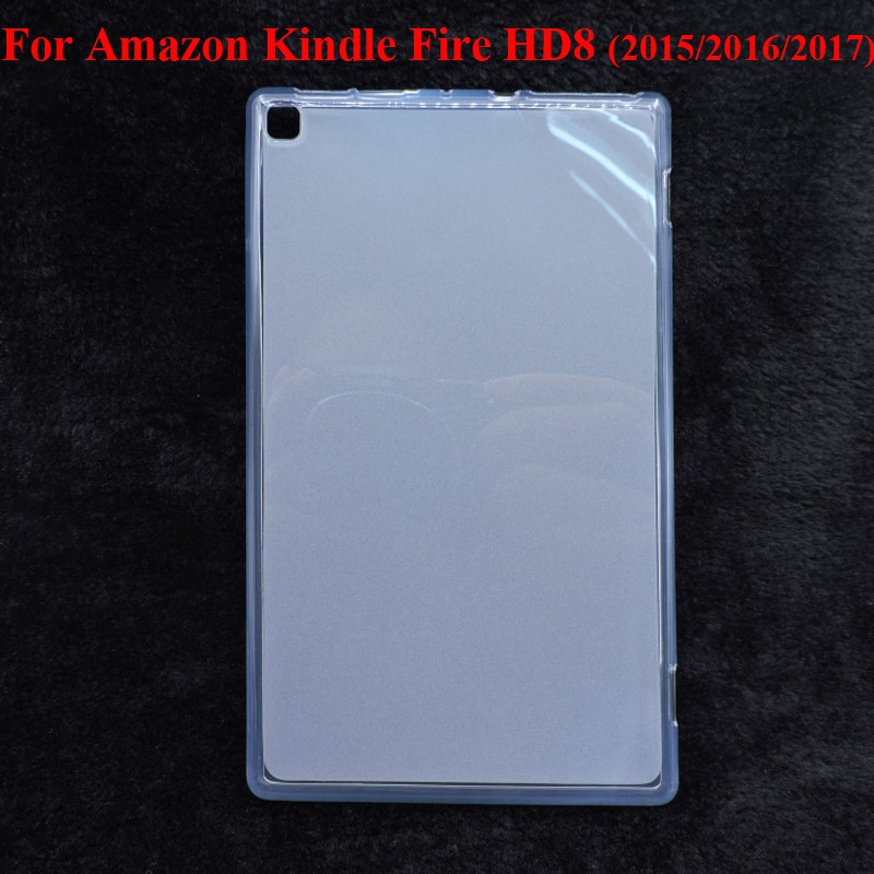 Fire HD8 2016 2017 2018 HD 8 Case Soft TPU Cover