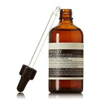 Aesop Parsley Seed Anti-Oxidant Serum 100 ml. ผลิตภัณฑ์เซรั่มเข้มข้นเพื่อผิวชุ่มชื่นถึงขีดสุด