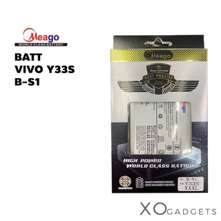 Meago แบตเตอร์รี่ VIVO Y33S / B-S1   มี มอก. (รับประกัน1ปี)