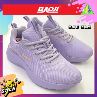 Baoji รุ่น BJW 812 รองเท้าผ้าใบ ผูกเชือก ใส่วิ่ง สำหรับ ผู้หญิง สำหรับออกกำลังกาย หรือสำหรับใส่ทำงาน ใส่เที่ยว