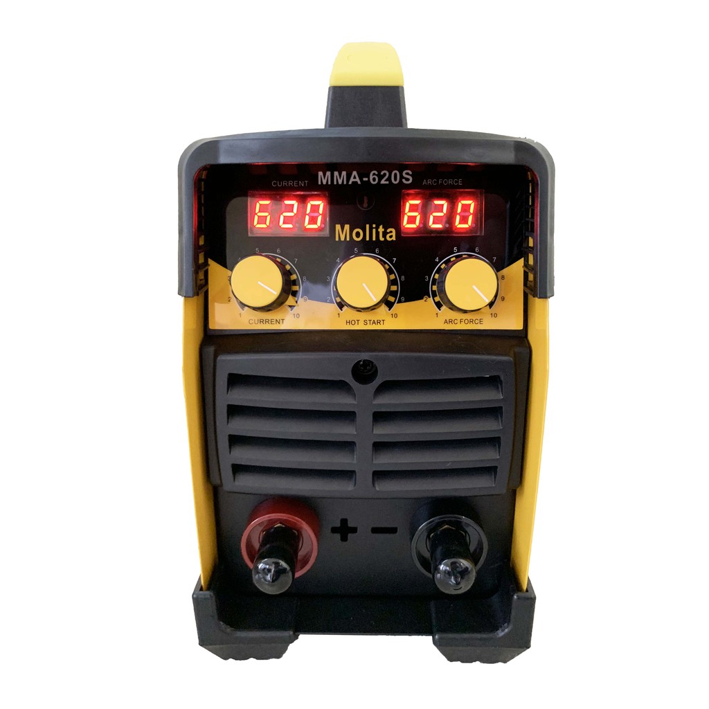 MOLITA ตู้เชื่อม Inverter รุ่นใหญ่ MMA-620S (รุ่นใหม่ล่าสุด2 จอ 3 ปุ่ม รองรับงานหนัก) ฟรี! สายเชื่อมยาวพิเศษ10 เมตร - รูปที่ 2