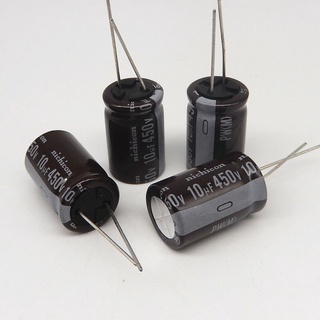 แพ็ค3ตัว  capacirot  อลูมิเนียม Electrolytic Capacitor  10uf 16v 25v 50v 100v 250v 450v