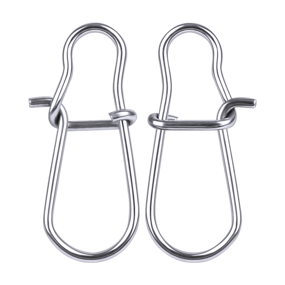 CHINK 100PCS Fishing Hanging Snap Durable Connector Barrel Swivel ...