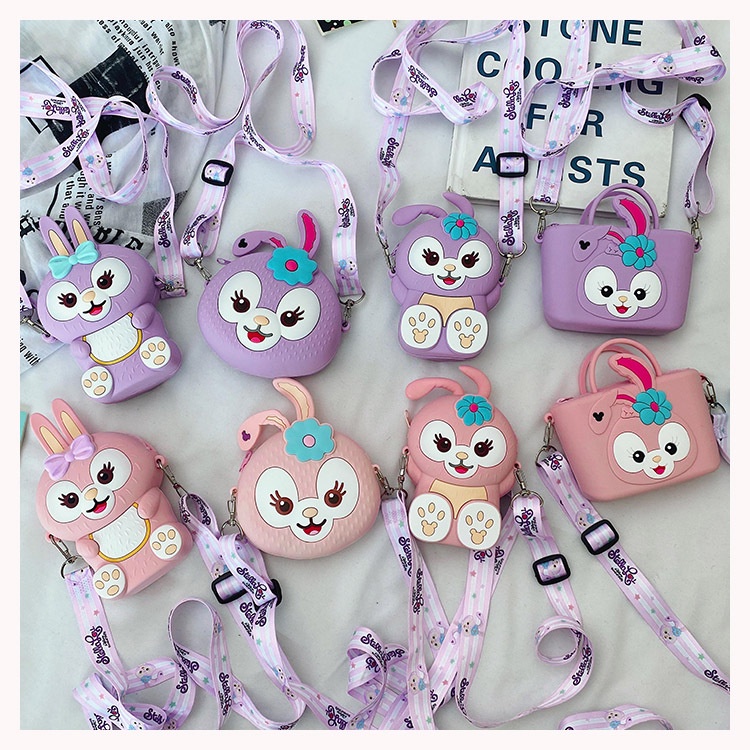 พร้อมส่ง ใหม่ กระเป๋าสะพายไหล่ ลายการ์ตูน Stella Lou น่ารัก ขนาดเล็ก ของขวัญวันเกิด สําหรับเด็กผู้หญิง - รูปที่ 7