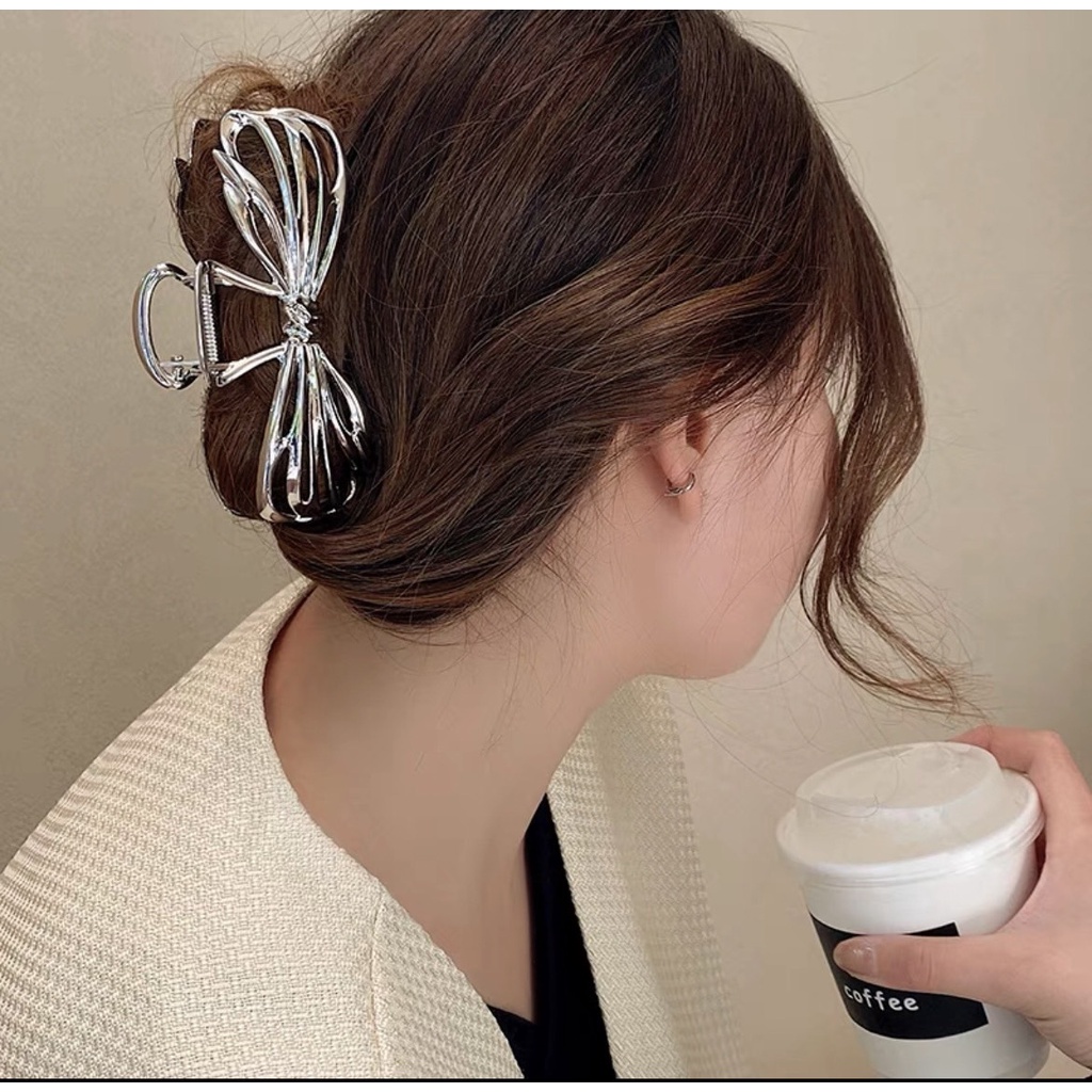 GAI-กิ๊บหนีบผมโลหะทรงโบว์น่ารัก มาใหม่ พร้อมส่ง