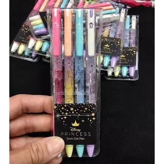 ปากกา Disney Princess semi gel pen ปากกากึงเจล