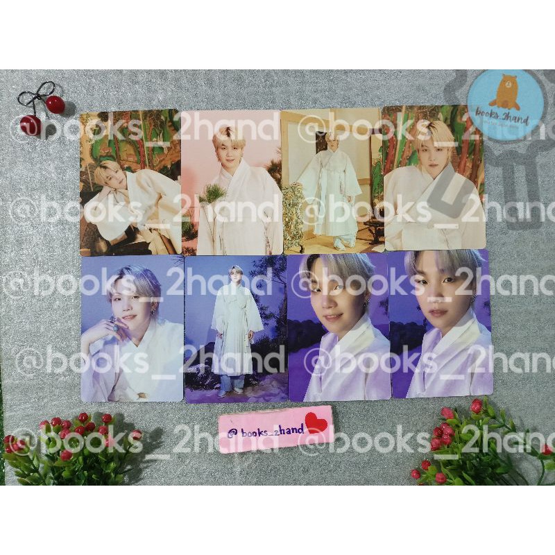 [พร้อมส่ง UP 01/02/65 ]​ Mini​ Photocard​ BTS 2021 DALMAJUNG​ ​SUGA ยุนกิ บังทัน การ์ด มินิโฟโต้​การ