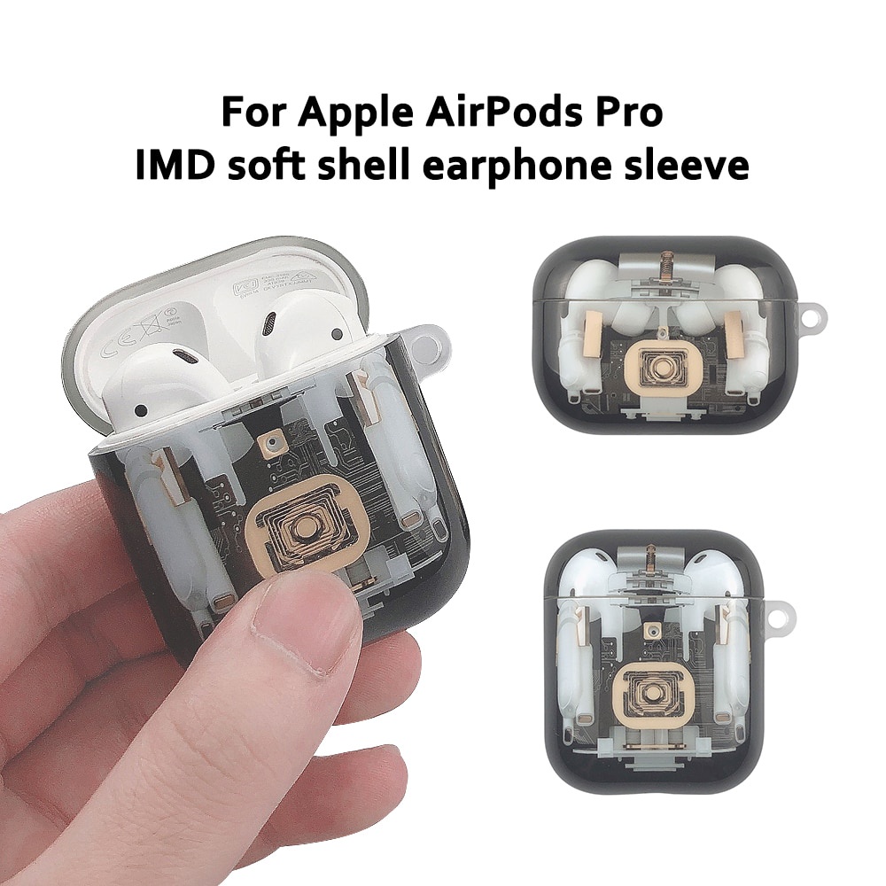 เคสหูฟังบลูทูธ Tpu ลายการ์ตูนตลกสําหรับ Apple Airpods 1/2 Airpods Pro #3
