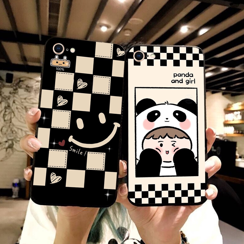 เคส IPhone 5/5S / 6/6S / 6 PLUS/ 6S PLUS ลายตารางหมากรุกคุณภาพสูง mikenbe@r สุดฮอต