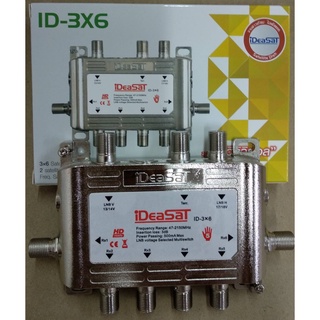 IDEASAT Multi Switch ID-3x6 มัลติสวิทซ์ ไอเดียแซท รุ่น ID-3x6 ไม่มีไฟเลี้ยง